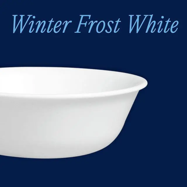 Alt view image 2 of 6 - (2 pack) Corelle Winter Frost White 18 oz Soup Bowl