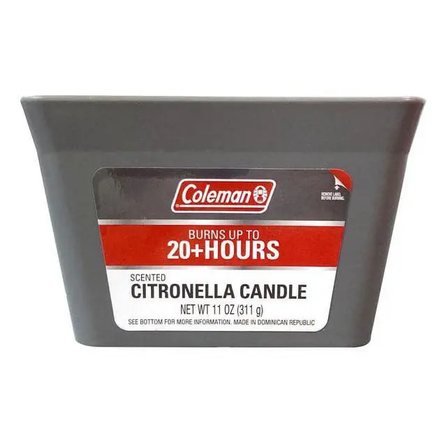 Alt view image 2 of 3 - Coleman 2 Wick Citronella Candle 11oz Square Pail