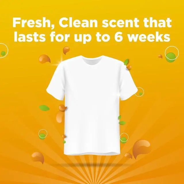 Alt view image 2 of 7 - Great Value Ultimate Fresh Fabric Softener, Original Clean, 100 fl oz, 136 Loads, Compare to Gain®
