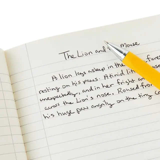 Alt view image 4 of 5 - Pen+Gear Brand Green Kraft Paper Notebook, 8.03 x 10", 160 Ruled Pages