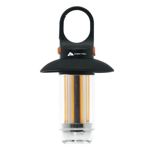 Alt view image 4 of 6 - Ozark Trail 250-Lumen Rechargeable Electric Camping Lantern, Mini Filament Lantern and Flashlight