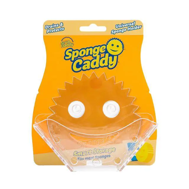 Alt view image 6 of 6 - Scrub Daddy Sponge Caddy Suction Sink Caddy for Multipurpose Cleaning Sponge