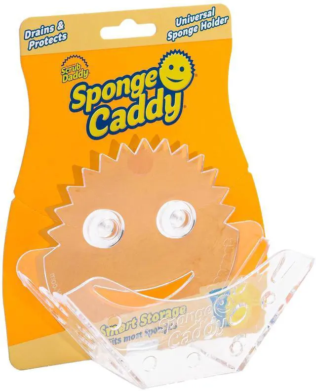 Main image of Scrub Daddy Sponge Caddy Suction Sink Caddy for Multipurpose Cleaning Sponge