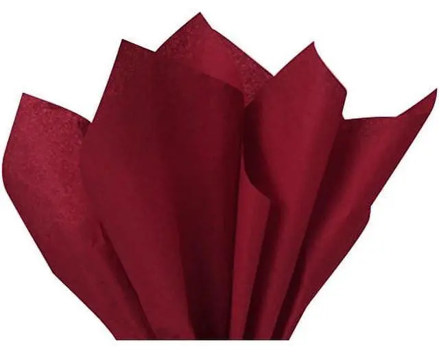 Main image of Burgundy Gift Wrap Tissue Paper 15in X 20in - 100 Sheets