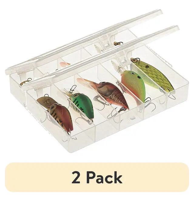 Alt view image 4 of 5 - (2 pack) Plano Five-Compartment StowAway 3400 Utility Box, 6.5"L x 4"W x 1.13"H