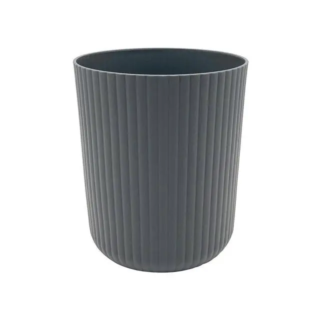 Alt view image 4 of 5 - Mainstays 1.64 Gallon Plastic Ribbed Trash Can, Grey