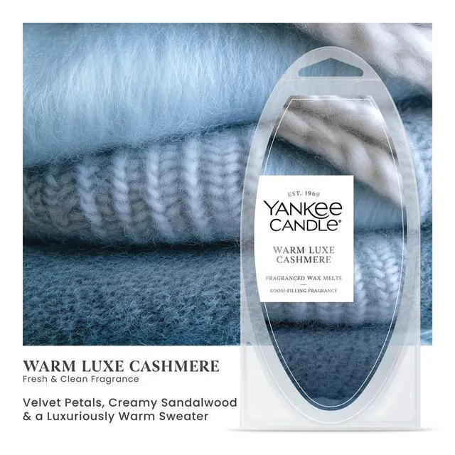 Alt view image 5 of 5 - (2 pack) Yankee Candle Warm Lux Cashmere Fragranced Wax Melts (Single Pack)