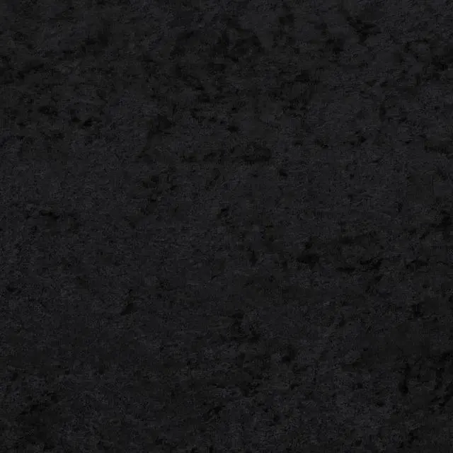 Alt view image 4 of 4 - David Textiles 58" x 1.5 yd Polyester Crushed Panne Velvet Precut Fabric, Black
