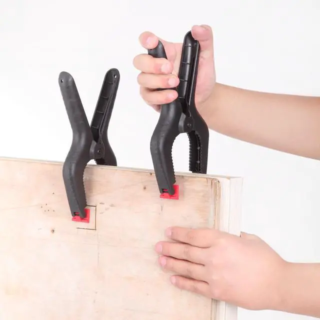 Alt view image 6 of 7 - Hyper Tough 16-Piece Assorted Spring Clamp Set TG60600C