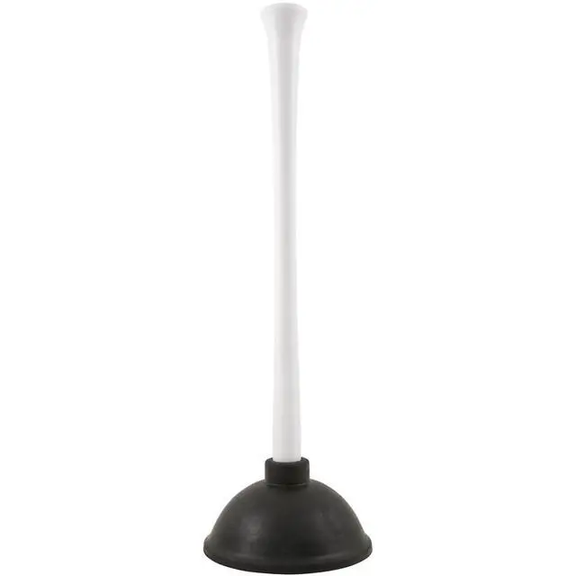 Alt view image 2 of 6 - Mainstays Twister Toilet Plunger with Storage Caddy, White