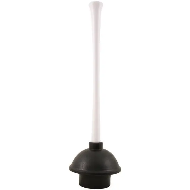 Alt view image 6 of 6 - Mainstays Twister Toilet Plunger with Storage Caddy, White