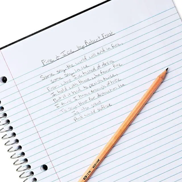 Alt view image 6 of 6 - (3 pack) Pen+Gear College Ruled 1-Subject Poly Notebook, Black, 9" x 11", 100 Sheets