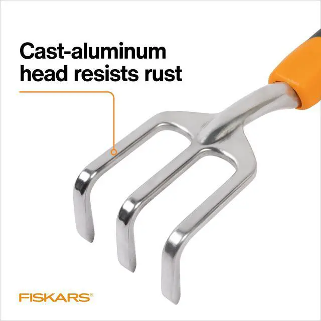 Alt view image 6 of 7 - Fiskars Ergo Cultivator Tiller Scratch Tool with SoftGrip Handle