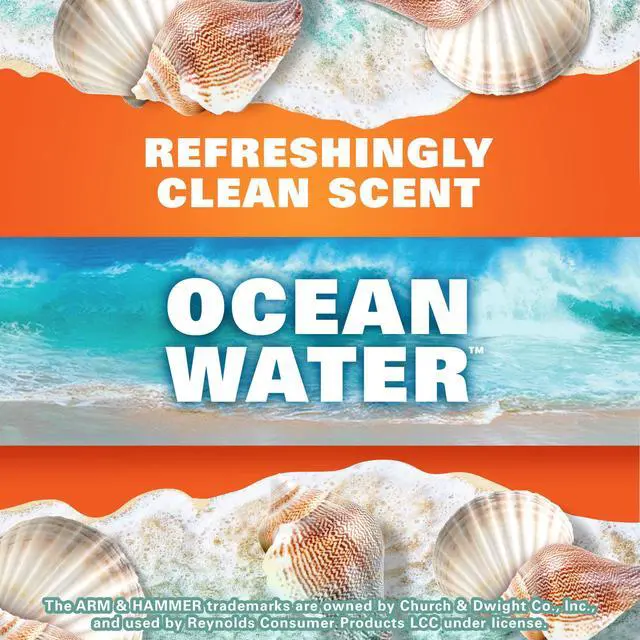 Alt view image 6 of 6 - Hefty Small Trash Bags, Ocean Water Scent, 4 Gallon, 52 Count