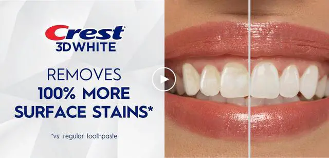 Alt view image 5 of 6 - Crest 3D White Brilliance Charcoal Teeth Whitening Toothpaste, 4.6 oz