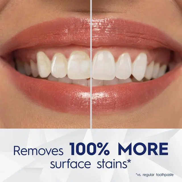 Alt view image 6 of 6 - Crest 3D White Brilliance Charcoal Teeth Whitening Toothpaste, 4.6 oz