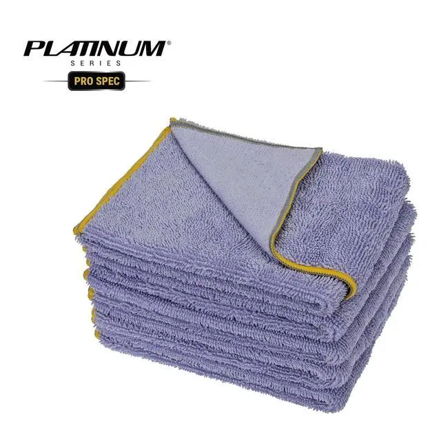 Alt view image 4 of 7 - Platinum Series Pro Spec Twisted Terry Multi-Use Detail Towel 16x16 5 Pack