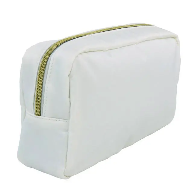 Alt view image 5 of 6 - Hello Hobby Zippered Customizable Nylon Storage Bag, Medium, White