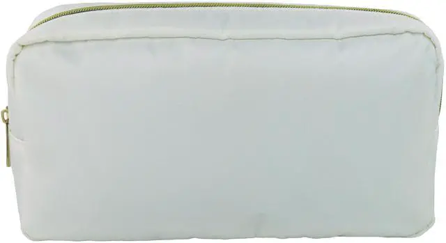 Main image of Hello Hobby Zippered Customizable Nylon Storage Bag, Medium, White