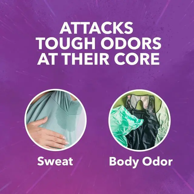 Alt view image 3 of 6 - OxiClean Odor Blasters Odor and Laundry Stain Remover Power Paks, 24 Ct