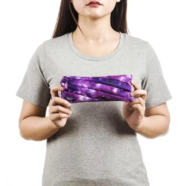 Alt view image 3 of 6 - ZIPIT Colorz Pencil Case | Purple Pencil Pouch for College and Office