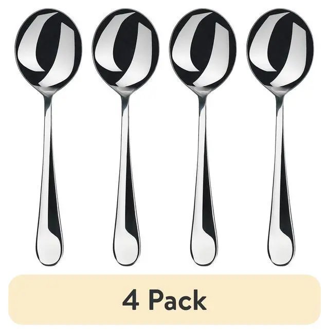 Alt view image 5 of 6 - (4 pack) Gourmet Settings Windermere Chowder Spoon