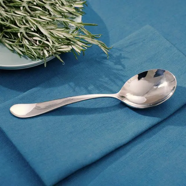 Alt view image 4 of 6 - (4 pack) Gourmet Settings Windermere Chowder Spoon