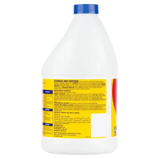 Alt view image 3 of 7 - (2 pack) Great Value Cleaning Bleach, Lemon Scent, 81 fl oz