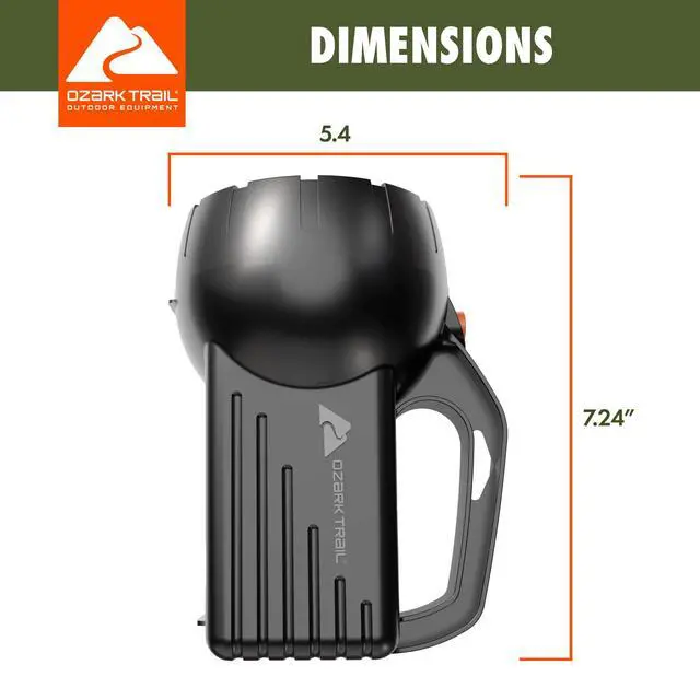 Alt view image 6 of 6 - Ozark Trail LED Floating Lantern Outdoor Flashlight
