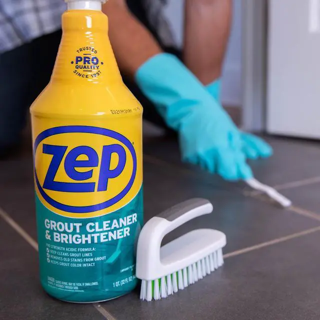 Alt view image 6 of 6 - Zep Commercial Grout Cleaner and Protectant, Morning Dew Scent, 32 fl oz