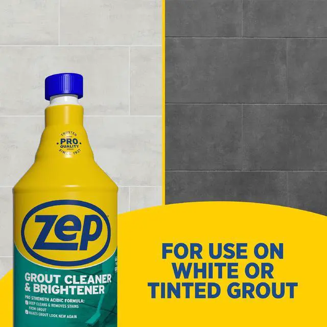 Alt view image 5 of 6 - Zep Commercial Grout Cleaner and Protectant, Morning Dew Scent, 32 fl oz
