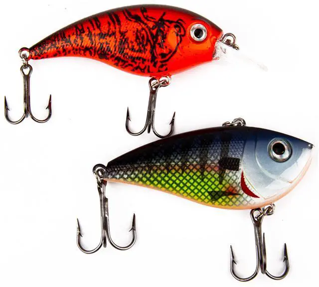 Alt view image 5 of 7 - Ozark Trail 5-Piece Multi-Species Fishing Lure Kit with Crankbaits & Rattle Lure