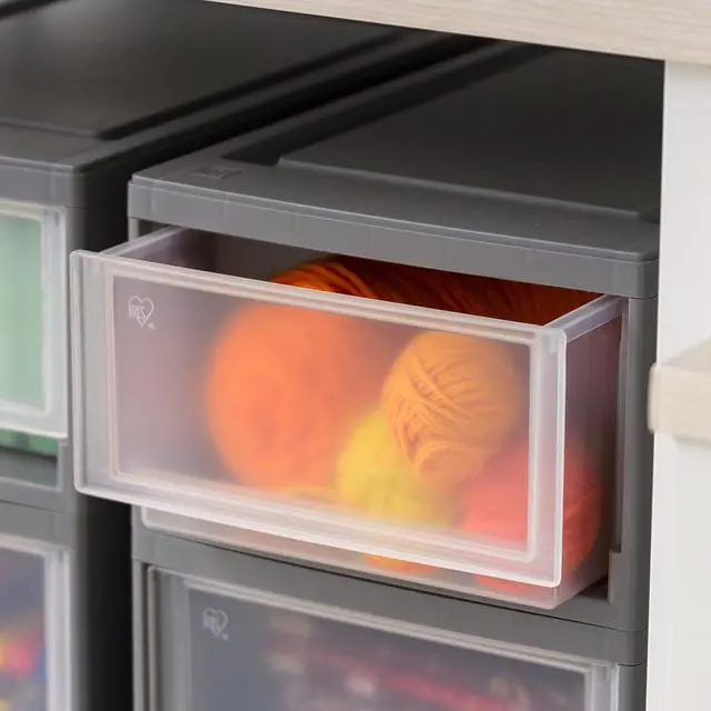 Alt view image 5 of 6 - IRIS 6 Qt Small Plastic Drawers, Under Bed Storage Bins, Stackable, Modular
