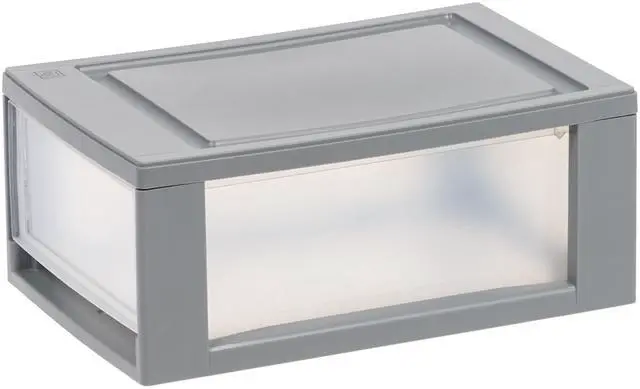 Alt view image 3 of 6 - IRIS 6 Qt Small Plastic Drawers, Under Bed Storage Bins, Stackable, Modular