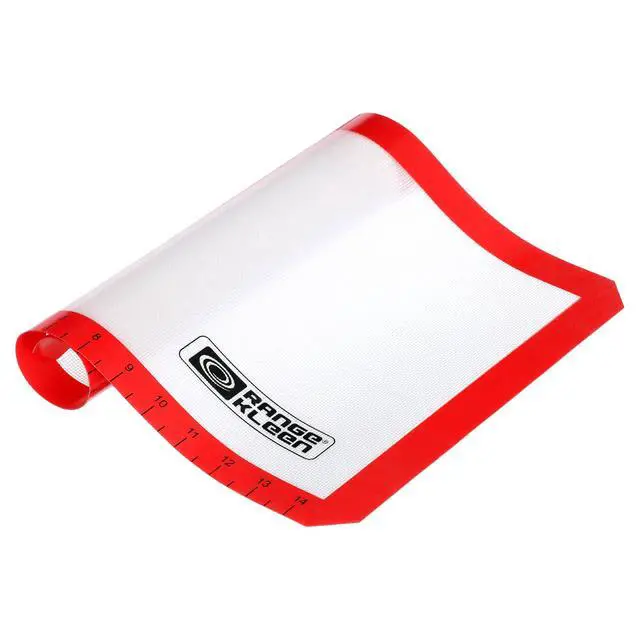 Alt view image 3 of 5 - Range Kleen 16.5 x 11.625-Inch Nonstick Half Sheet Silicone Baking Mat