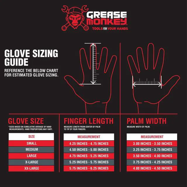Alt view image 7 of 7 - Grease Monkey Nitrile Disposable Gloves, Latex Free, Touchscreen, Black, Large, 50 Pack