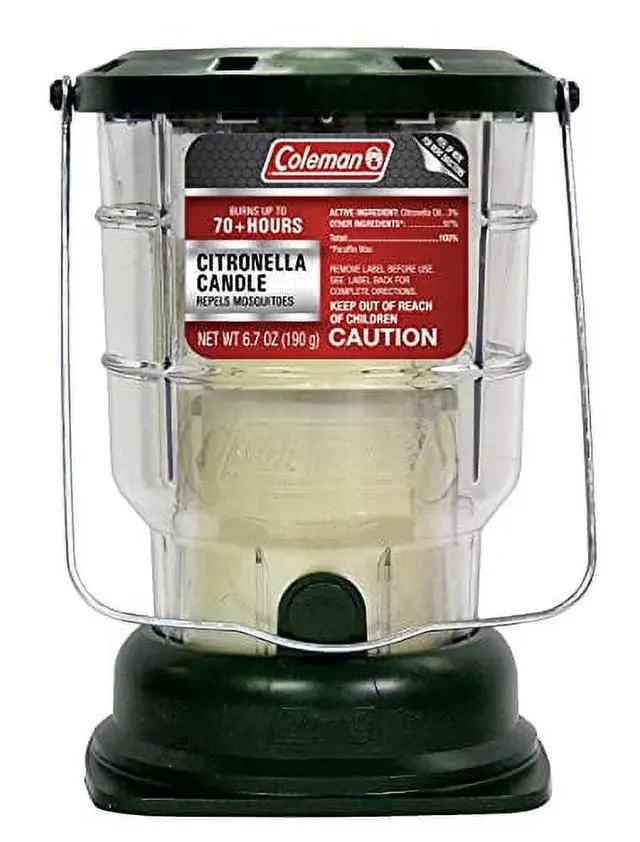 Alt view image 2 of 7 - Coleman Citronella Candle Outdoor Lantern - 70+ Hours, 6.7 Ounce