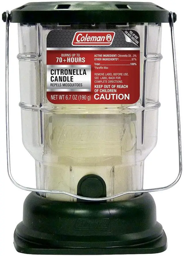 Main image of Coleman Citronella Candle Outdoor Lantern - 70+ Hours, 6.7 Ounce