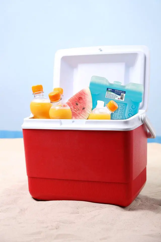 Alt view image 2 of 5 - Freez Pak Medium Extra Cold Reusable Ice Pack with Hard Shell 2.85 lbs, 8.5 Inches