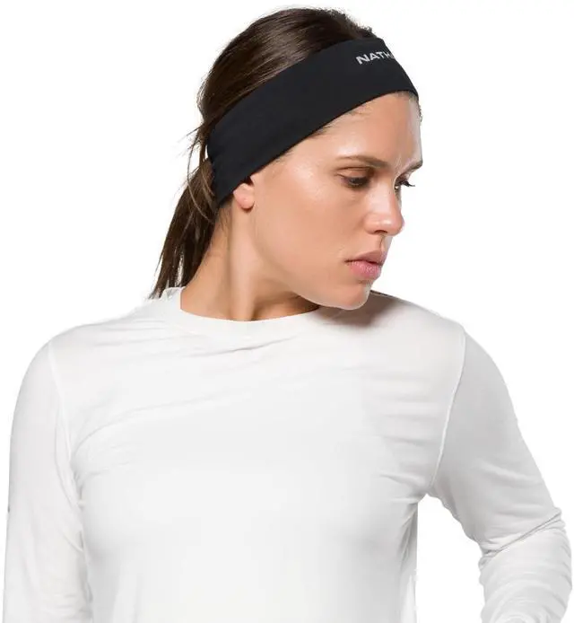 Alt view image 4 of 6 - Nathan Performance Headband Black One Size Fits Most