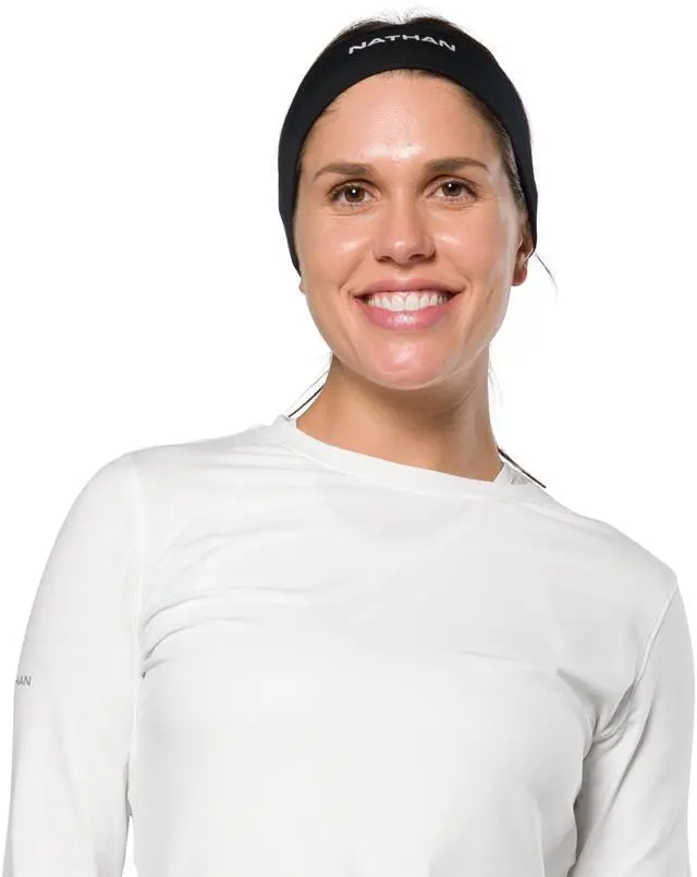 Alt view image 3 of 6 - Nathan Performance Headband Black One Size Fits Most