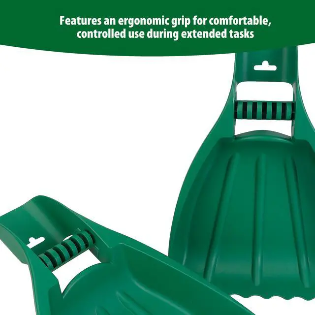 Alt view image 6 of 6 - Expert Gardener Poly Handheld Leaf Shoveler