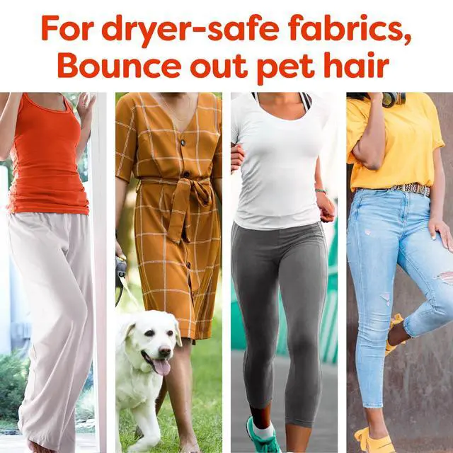 Alt view image 4 of 6 - Bounce Dryer Sheets, Pet Hair and Lint Guard, Fresh Scent, 130 Mega Dryer Sheets