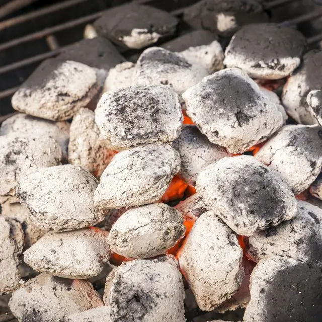 Alt view image 4 of 7 - Cowboy Brand 14 Pound Long Lasting Hardwood Charcoal Briquets