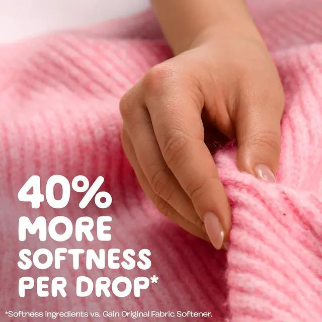 Alt view image 5 of 6 - Gain Liquid Fabric Softener and Conditioner, Happy, Hibiscus Hula Scent, 71 fl oz, 104 Loads