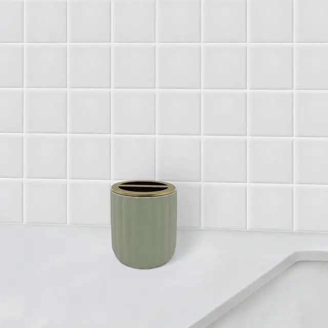 Main image of Beautiful By Drew Barrymore Toothbrush Holder- Green