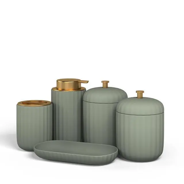 Alt view image 3 of 6 - Beautiful By Drew Barrymore Toothbrush Holder- Green
