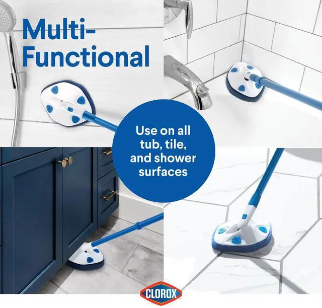 Main image of Clorox Extendable Tub And Tile Scrubber 28.5-Inch