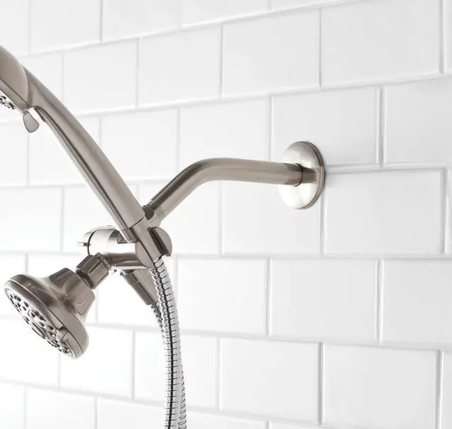 Alt view image 5 of 6 - Mainstays Satin Nickel Shower Arm