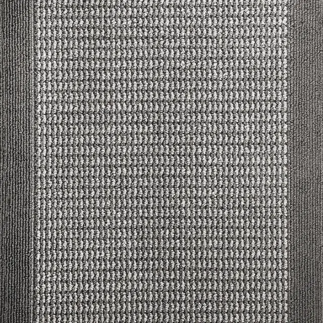 Main image of Mainstays Faux Sisal Olefin Gray Border Indoor Accent Rug, 1 ft 8 in x 2 ft 6 in